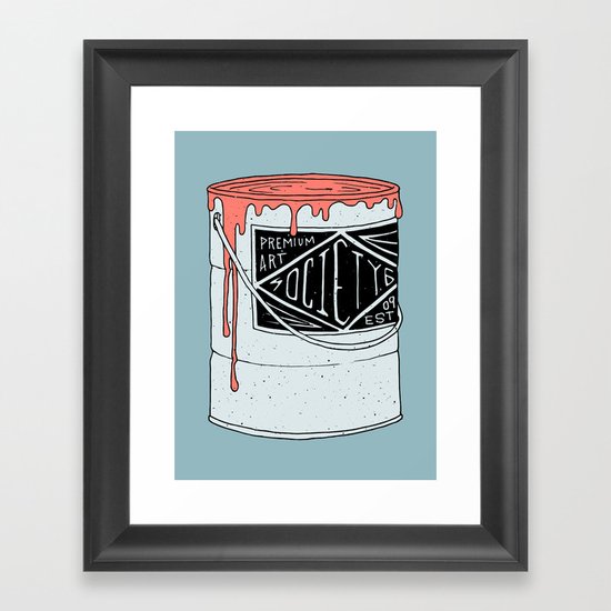 PREMIUM PAINT Framed Art Print