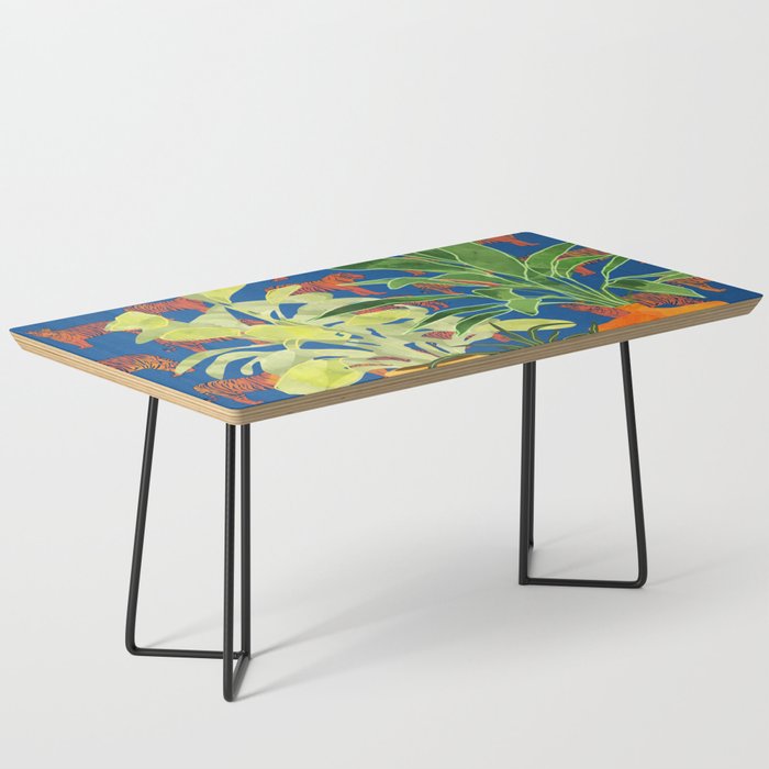 Plant Tiger Abstract Coffee Table