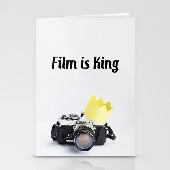 Film is King Stationery Cards