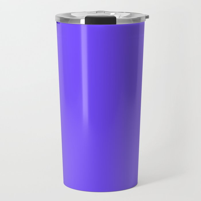 Periwinkle Orchid : Solid Color Travel Mug