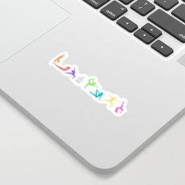 Yoga Spectrum Sticker