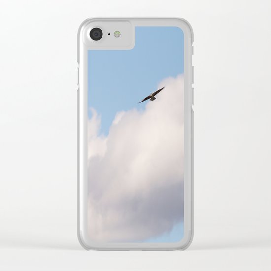 Osprey in Sky Clear iPhone Case