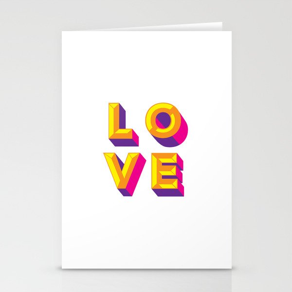 LOVE Stationery Cards