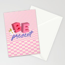 Be Present! Positive Vibes Stationery Card