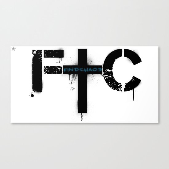FindChaos - Logo Canvas Print
