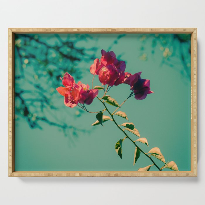 Bougainvillier Serving Tray