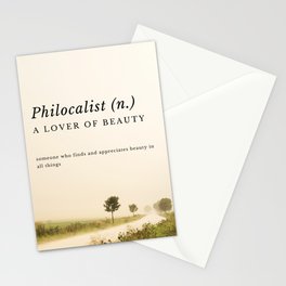 Philocalist Lifestyle Quotes Stationery Cards