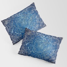 Vintage Celestial Constellations 17th Cenurty Star Map - Star Chart of the Constellations Pillow Sham