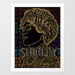 Shirley Chisholm Art Print