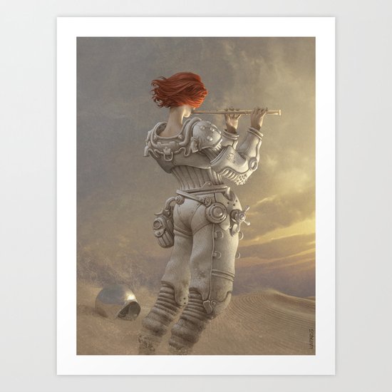 Mars Sonata Art Print