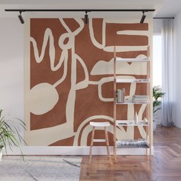 Abstract Lines 2 Wall Mural