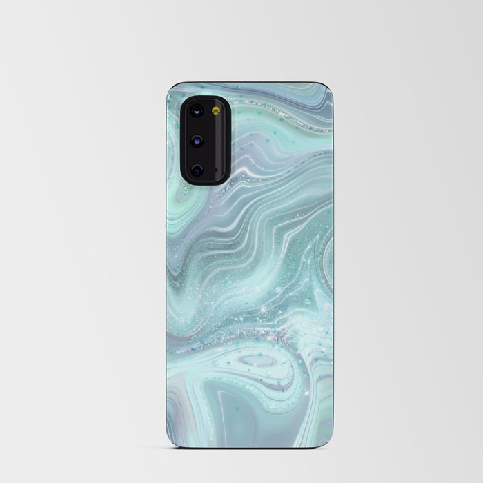 Tranquil Agate Swirl Android Card Case