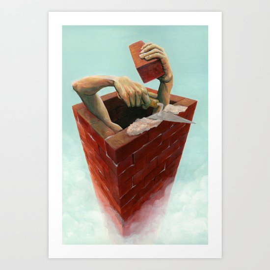 Walls Art Print