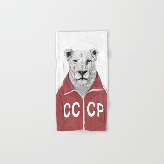 Soviet lion Hand & Bath Towel