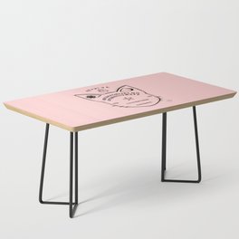 Meowija board (pink background) Coffee Table