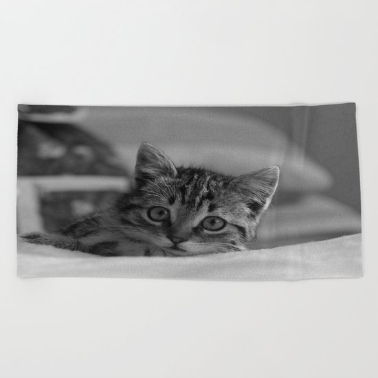 cat Beach Towel
