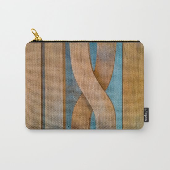 Cross the Wood Carry-All Pouch