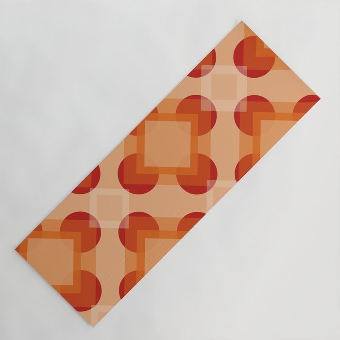 60s Interior Design Light Yoga Mat By Layla Oz Society6