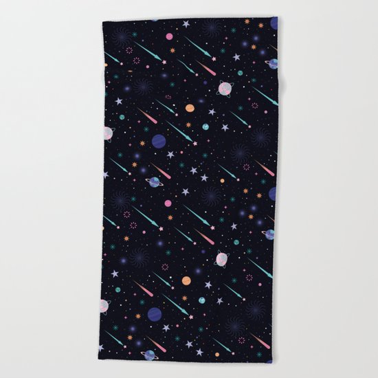 Galactic Beach Towel