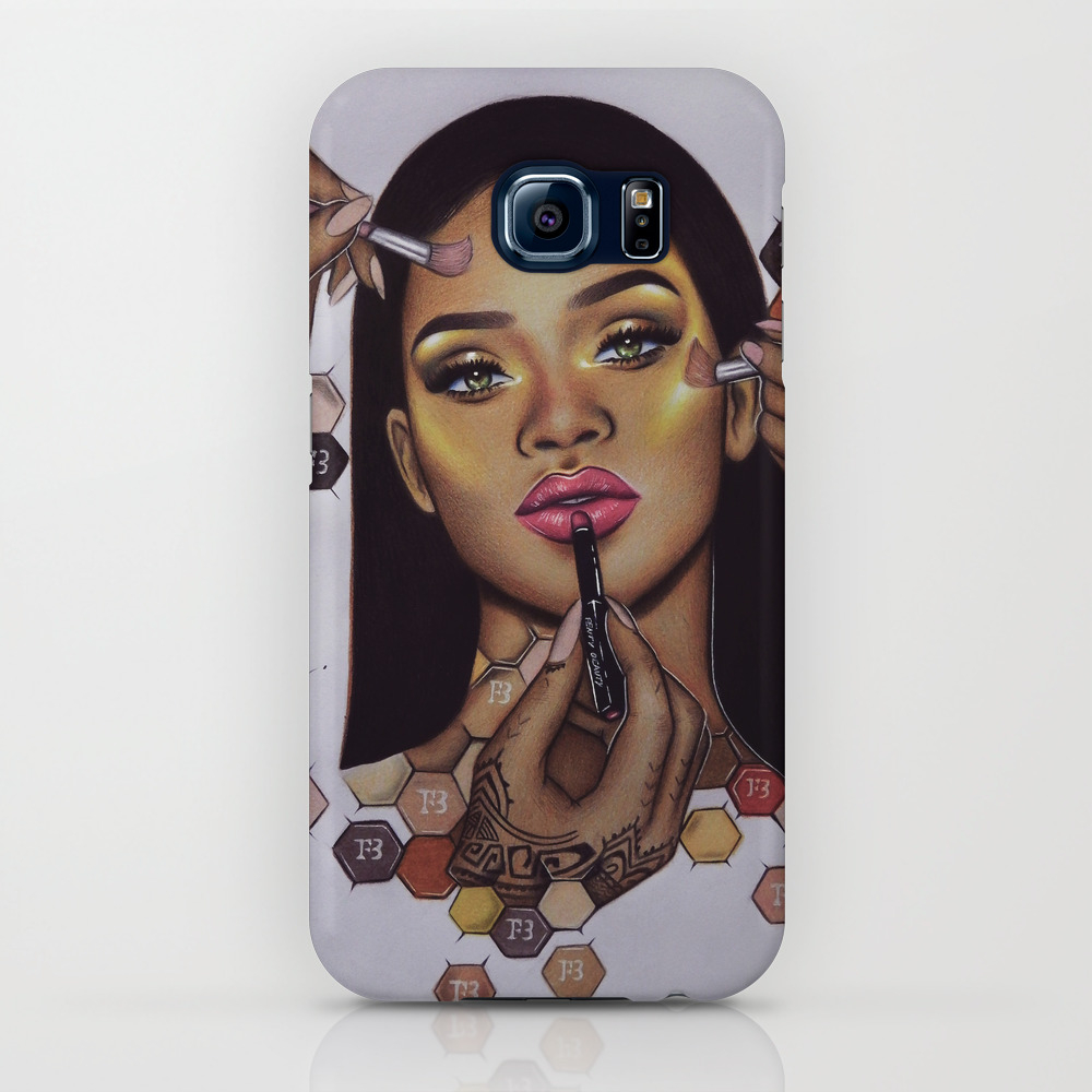 Rihanna Iphone Case By Negrilamirceaillustrations Society6