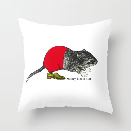 études - Mickey Throw Pillow