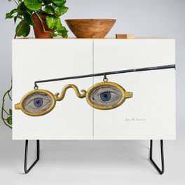 Shop Sign Spectacles Credenza