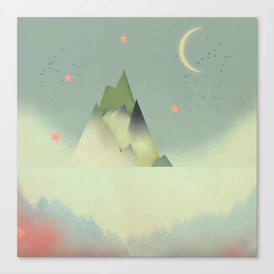 Abstract Cloudscape Canvas Print