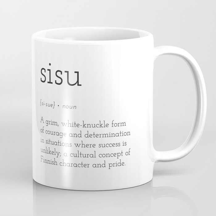 Sisu Definition Coffee Mug