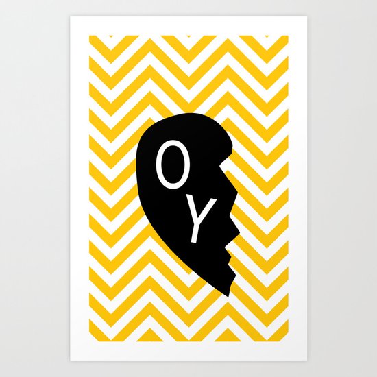 Oy Art Print