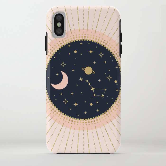 Love in Space iPhone Case
