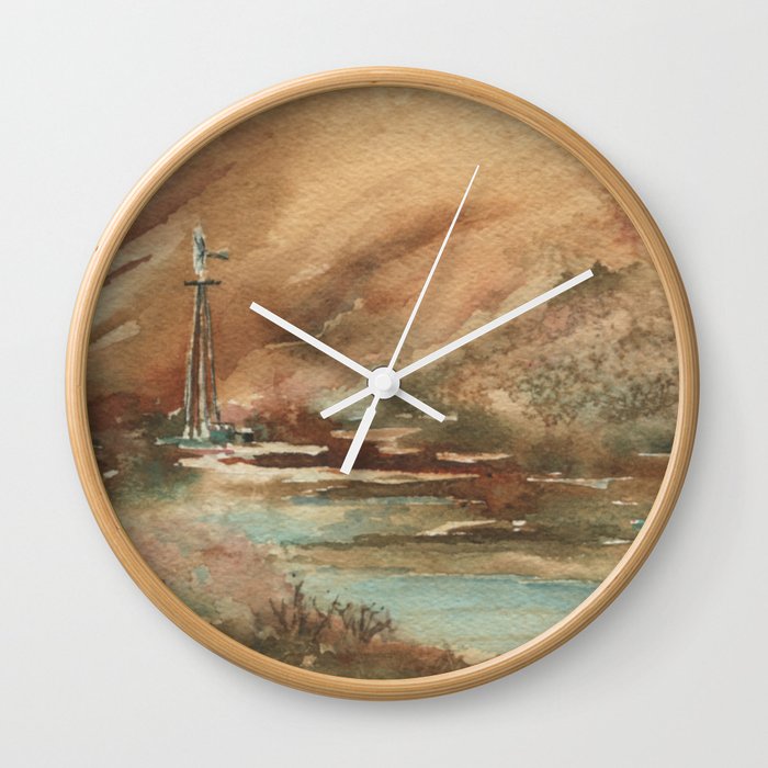 Water Rights Wall Clock