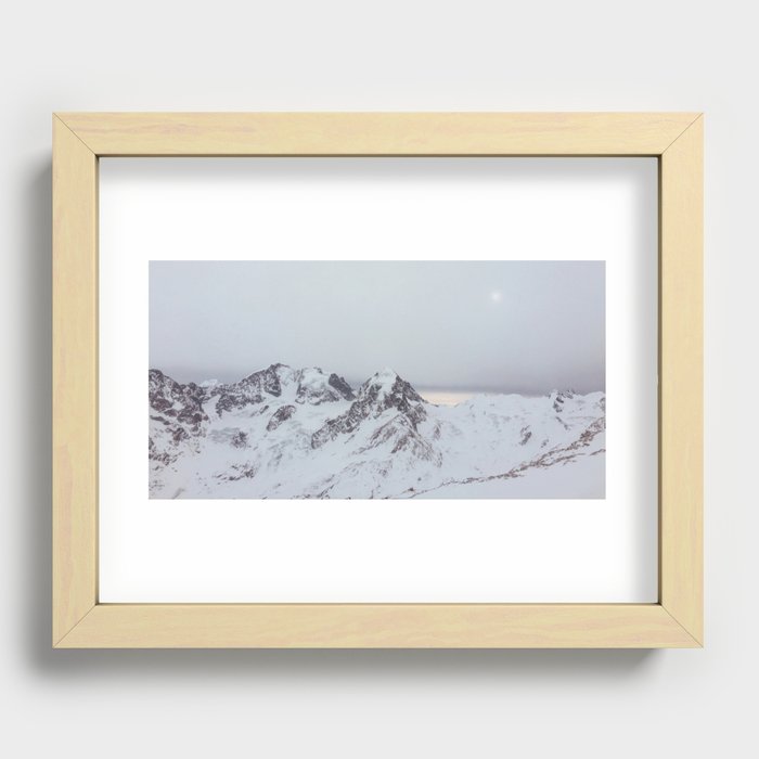 Swiss Alps 2 Recessed Framed Print