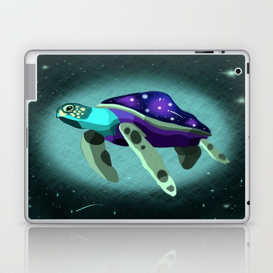 Space Turtle  Laptop & iPad Skin
