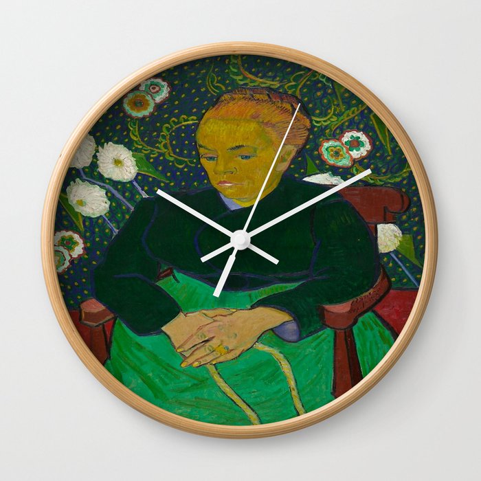Vincent van Gogh Madame Roulin Rocking the Cradle, 1889  Wall Clock