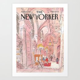 The New Yorker April 28 1986 A House of Women Art Print