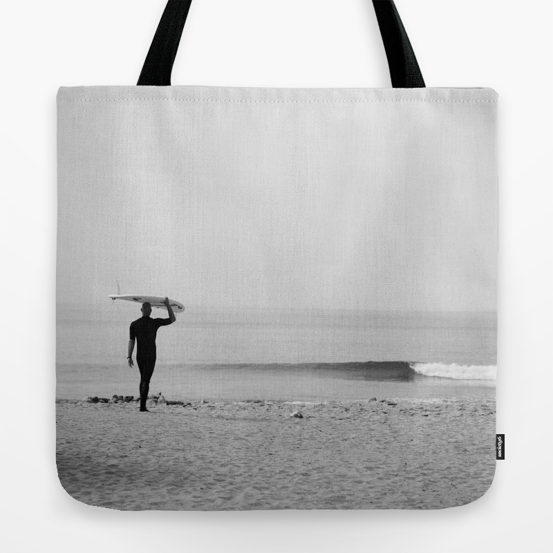Surf Photography Print Malibu California Surf Art Surf Decor Black And White Print Wall Art Tote Bag By Davidtribby Society6