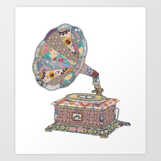 SEEING SOUND Art Print