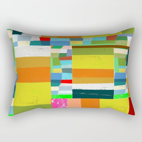 COLOR TANGLE Rectangular Pillow