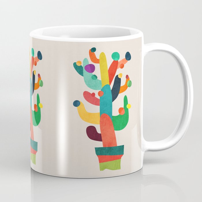 Whimsical Cactus Coffee Mug