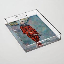 Paul Cezanne - Harlequin Acrylic Tray