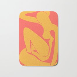 The Blue Nude in Hades by Henri Matisse Bath Mat | Nude, Collage, Arthistory, Matisse, Neorealism, Nudes, Realism, Woman, French, Adult 