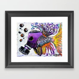 F**K You British Petroleum Framed Art Print