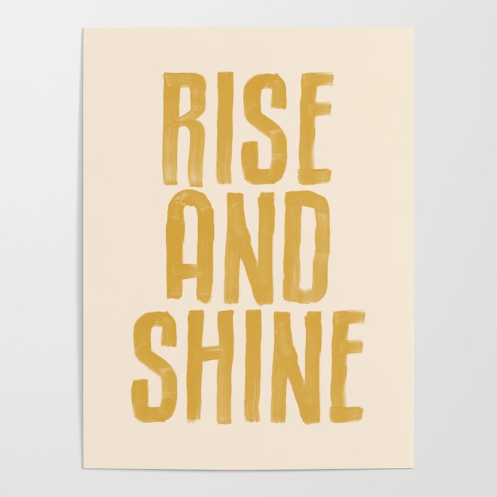 Rise and Shine Poster