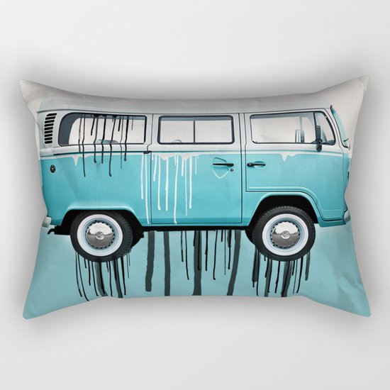kombie 2 tone paint job Rectangular Pillow