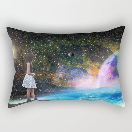 Mind Quake Rectangular Pillow
