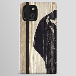 Edvard Munch Kiss iPhone Wallet Case