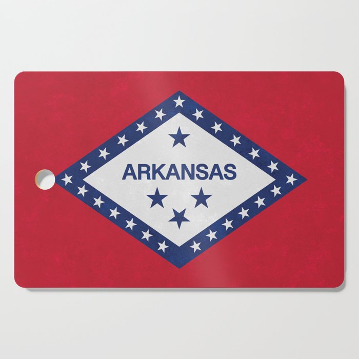 Flag of Arkansas Cutting Board