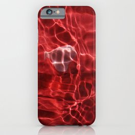 Red River iPhone Case | Color, Ripples, Water, Red, Texture, Photo, Abstract, Pink 