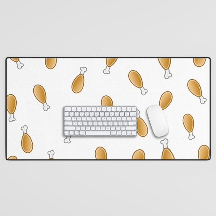 Food pattern,funny gift idea Desk Mat