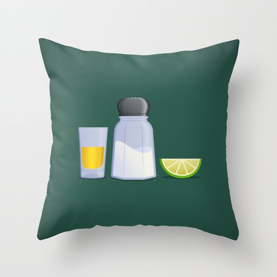 Tequila Throw Pillow